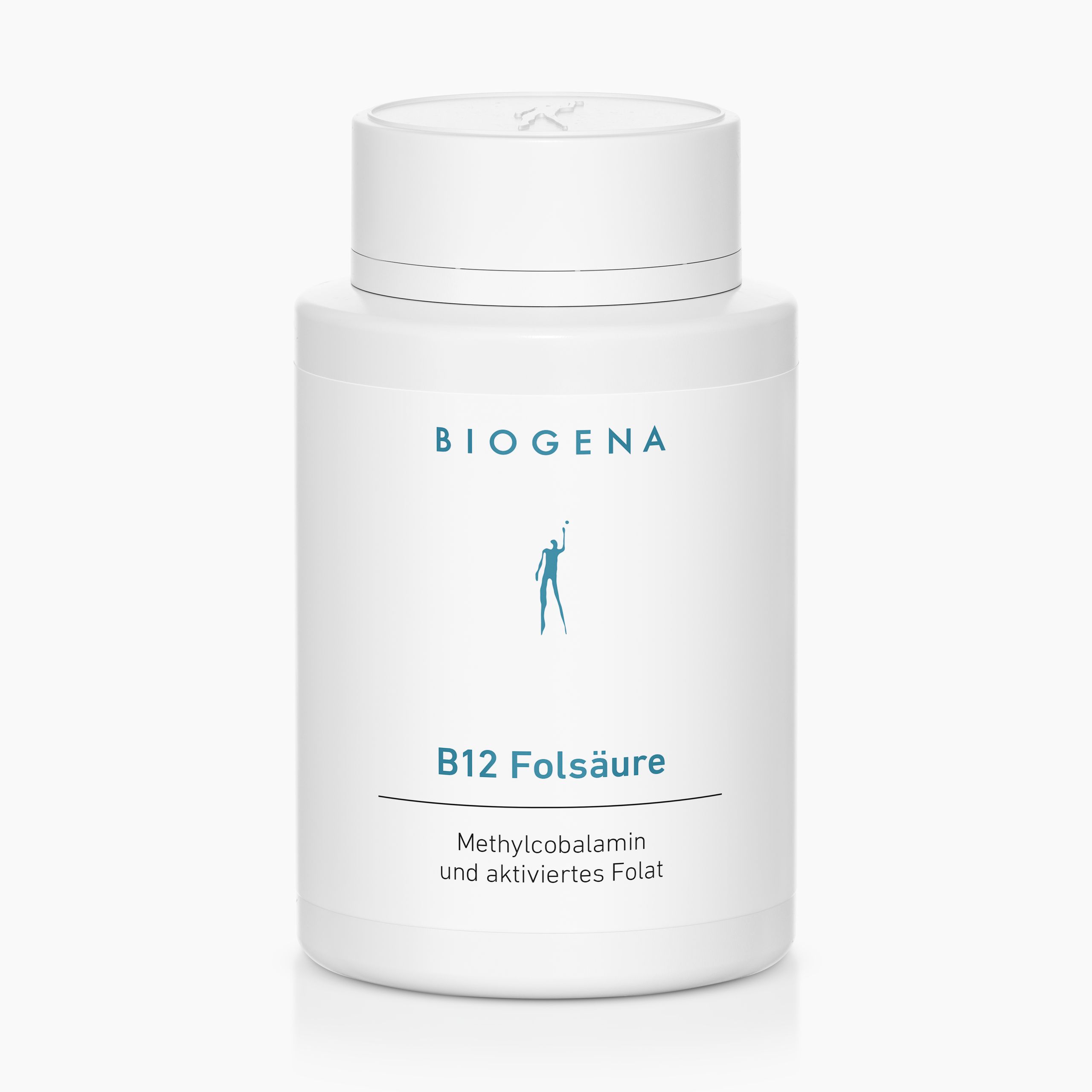 Biogena B12 Folsäure – Vitamin B12 400 µg + Folat 400 µg, 120 Kapseln – Bild 2