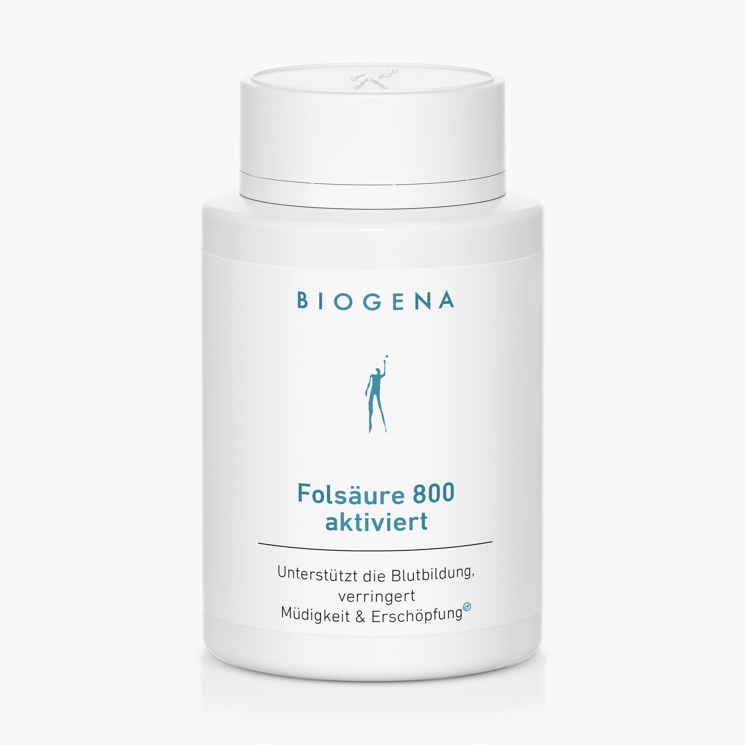 Biogena Folsäure 800 µg aktiviert – 120 Kapseln, Quatrefolic® & Extrafolate-S® – Bild 2