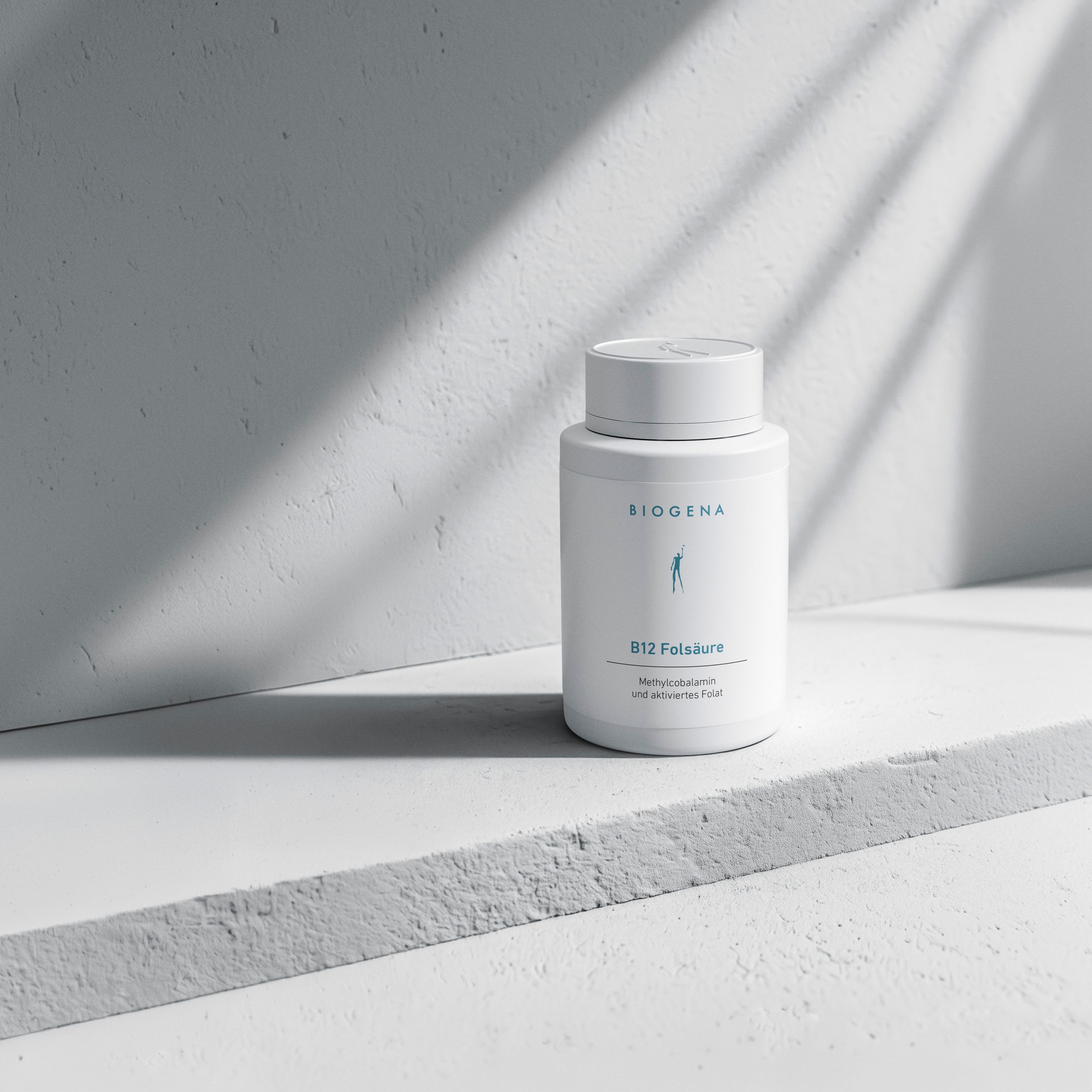 Biogena B12 Folsäure – Vitamin B12 400 µg + Folat 400 µg, 120 Kapseln – Bild 3