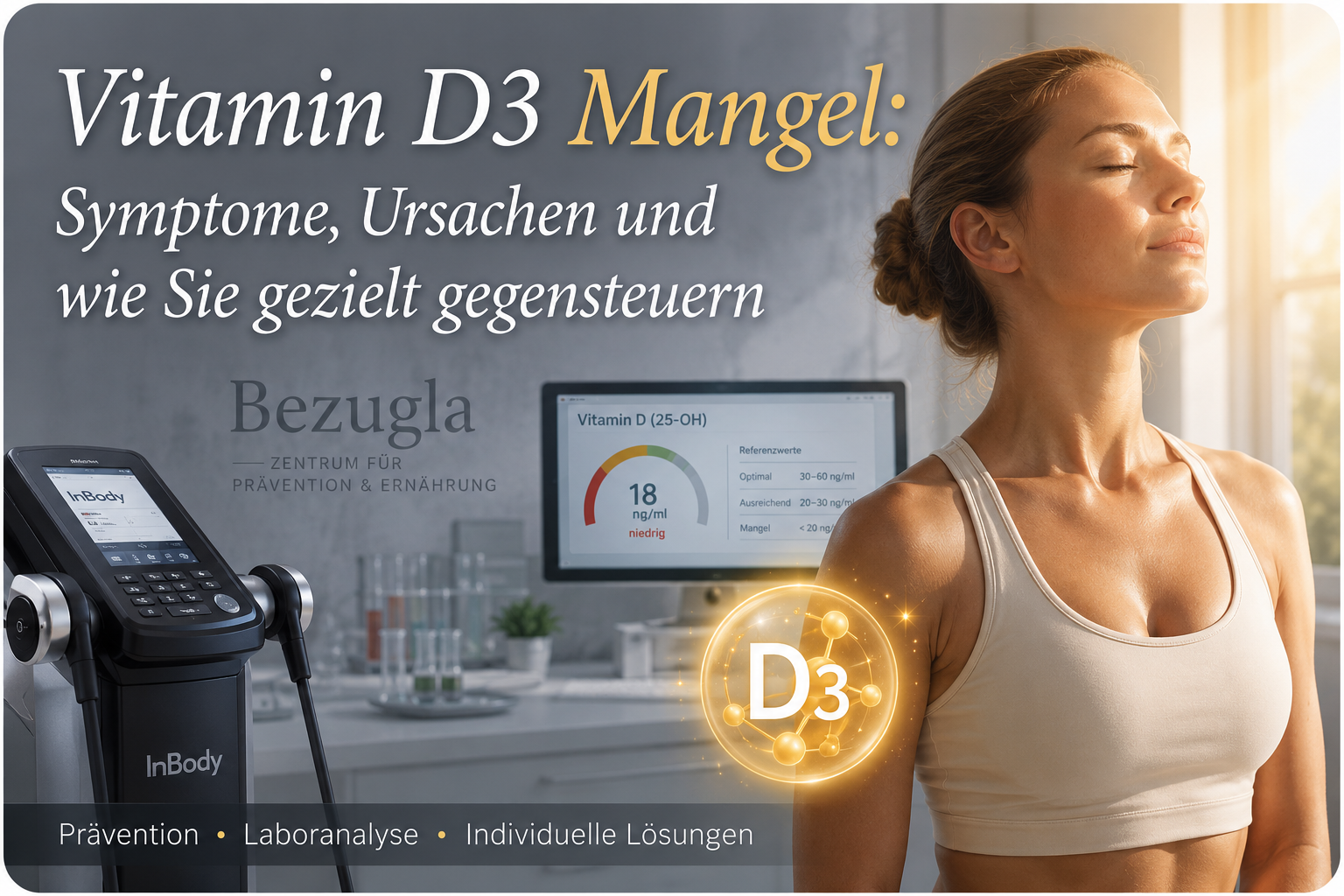 Vitamin D3 Mangel Symptome – Zentrum für Prävention und Ernährung Berlin