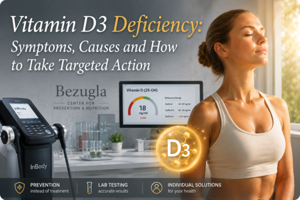 Vitamin D3 deficiency – symptoms, causes and prevention strategies