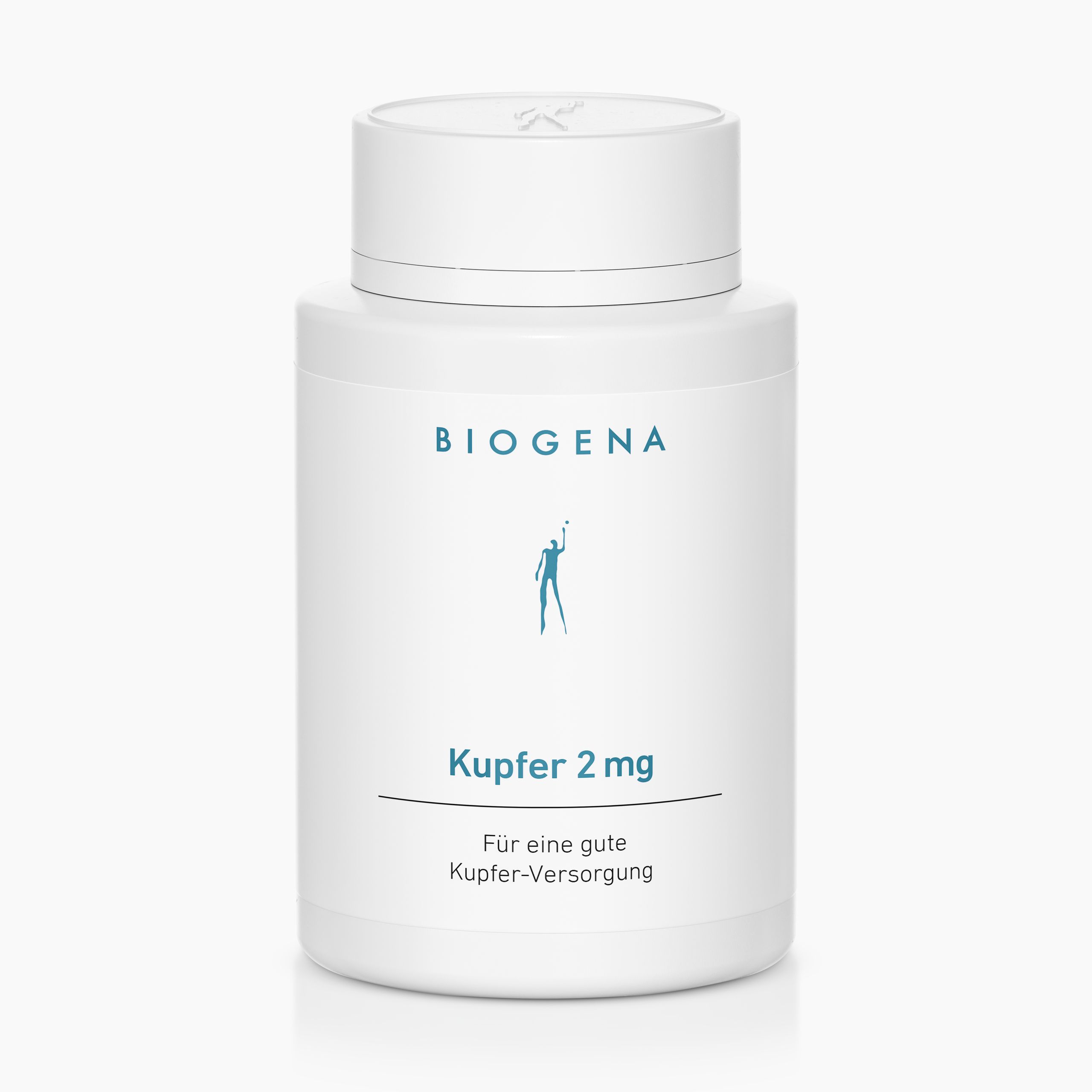 Biogena Kupfer 2 mg – Kupfercitrat, 120 Kapseln