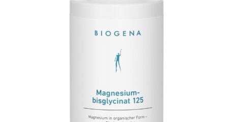 Biogena Magnesiumbisglycinat 125 mg – 90 Kapseln, Magnesium Glycinat