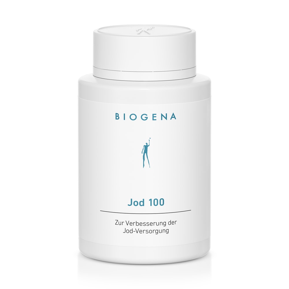 Biogena Jod 100 µg – Jod Kapseln, 120 Kapseln