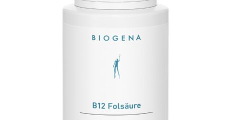 Biogena B12 Folsäure – Vitamin B12 400 µg + Folat 400 µg, 120 Kapseln