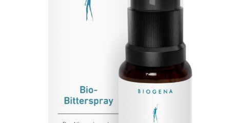 Biogena Bio-Bitterspray – Bitterstoffe aus 18 Bio-Kräutern & Gewürzen, 20 ml