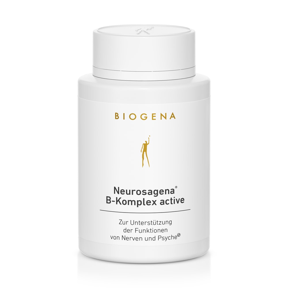 Biogena Neurosagena® B-Komplex active Gold – Vitamin B Komplex, 60 Kapseln