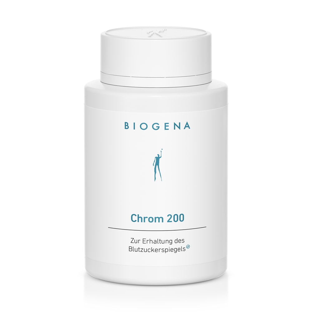 Biogena Chrom 200 µg – Chrom Kapseln, 120 Kapseln