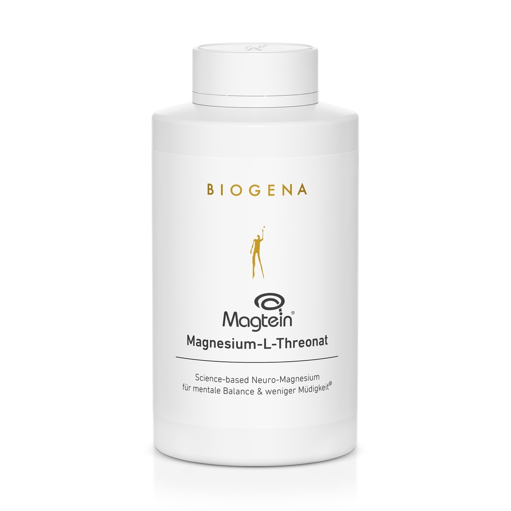 Biogena Magtein® Magnesium-L-Threonat – 180 Kapseln, 155 mg Magnesium pro Tag