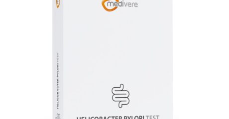 Medivere Helicobacter pylori Test – Stuhltest für zu Hause mit Laboranalyse