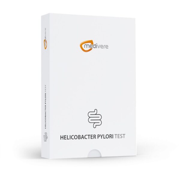 Medivere Helicobacter pylori Test – Stuhltest für zu Hause mit Laboranalyse